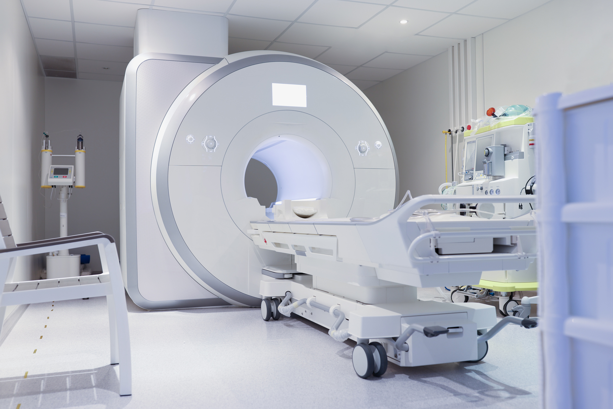 Nuclear Magnetic Resonance Imaging Laboratory with High Technology Contemporary Equipment